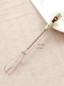 1pc Bear Print Whisk - Multicolor - View 5