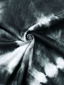 Tanks Bé Trai Cà vạt nhuộm Giải trí - Đen và trắng - Xem 4