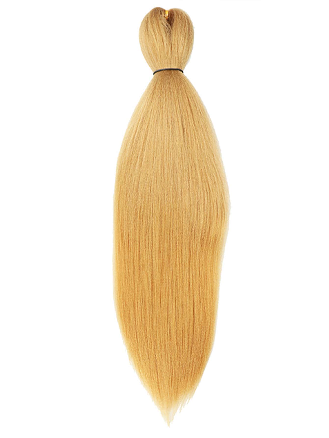 Trước Kéo Dài Bện Tóc 26 Inch Chuyên Nghiệp Mềm Yaki Bện Tóc Xoắn Bím Tóc Cài Đặt Nước Nóng Tổng Hợp Móc Tóc - Rượu sâm banh - Xem 1