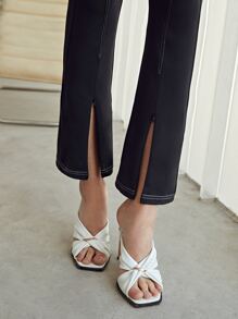 MOTF PREMIUM Mono ajustado con puntada en contraste - Negro - Ver 6