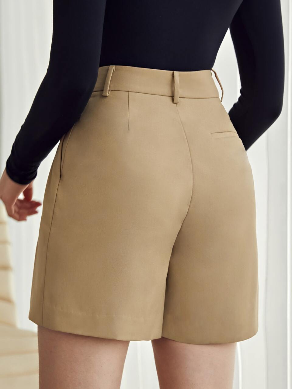 VISCOSE WIDE LEG SHORTS