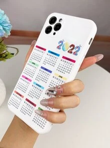 日曆手機外殼 - 彩色 - 查看 3