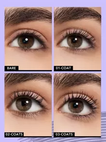 SHEGLAM Long at Last Full Flex Tubing Mascara - Black - View 3