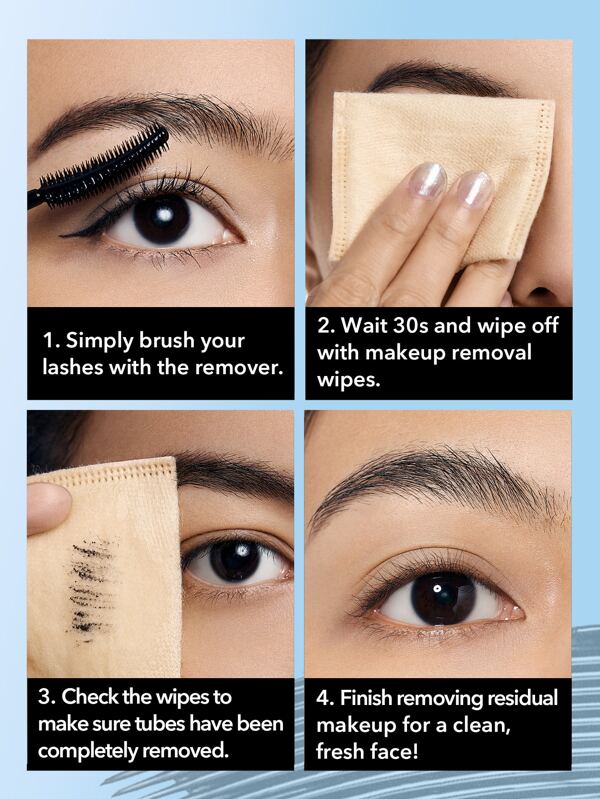 SHEGLAM Clean Queen Mascara Remover Easy To Use Simply Removing Mascara