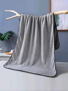 1pc Coral Velvet Bath Towel/Hand Towel Soft Absorbent Fiber Home Bathroom Beach Towel Available In Various Sizes Please Choose Your Preferred Size Bath Towel Sheet - Multicolor - View 2