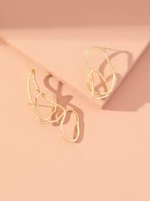 1雙結構耳環