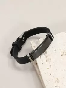 時尚流行男士不銹鋼手鍊，適合珠寶禮物和時尚外觀