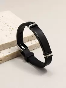 時尚流行男士不銹鋼手鍊，適合珠寶禮物和時尚外觀