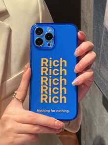 Funda para móvil con estampado de letra - Multicolor - Ver 1