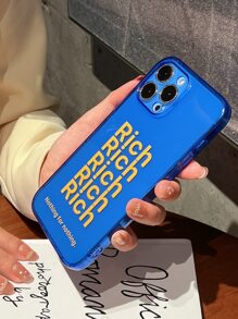 Funda para móvil con estampado de letra - Multicolor - Ver 3