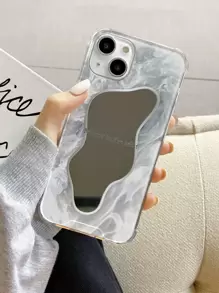 Thin Mirrored Phone Case PC+TPU Suitable For IPhone 16/16 Pro/16 Plus/16 Pro Max/15/14/13/12/11/XR/7G/16E/IPhone 17/17 Pro/17 AIR/17 Pro Max