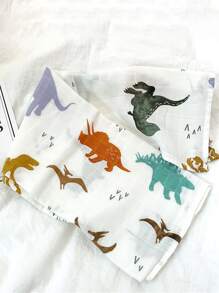 Bebé Manta con estampado de dinosaurio - Multicolor - Ver 2