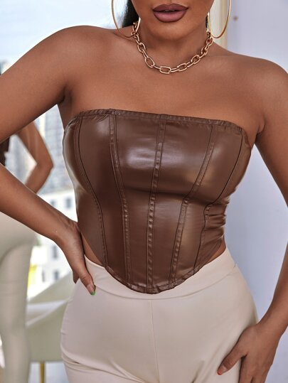 ملابس علوية أنبوبي للخروج من جلد البولي يوريثان بهيم الحزام المثني