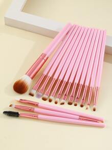 15pcs Makeup Brush Set Premium Synthetic Hair Eyeshadow Blending Brush Set Cosmetic Tool For Face And Eyes,Brush Set,Makeup Brush Kit,Make Up Brush Set,Make Up Set Complete,Makeup Brush Set,Complete Makeup Kit,Brush Kit,Brushes Makeup Set,Makeup Gift Set,Set - Multicolor - View 1