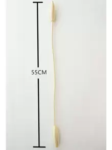 1pc Twist Design Curtain Tie Back, Gold Curtain Holdback For Home Decor - Gold - View 3