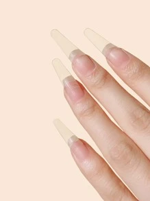 SHEIN 180入組透明假指甲 - 無色 - 查看 6