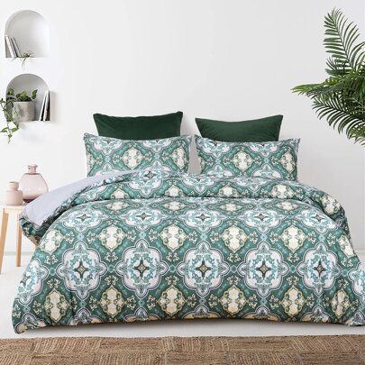 Vintage Pattern Duvet Cover Set Without Filler