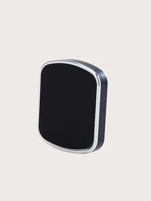 汽车磁性手机支架，中央控制台磁性手机支架 - 黑色 - 查看 2