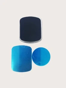 汽车磁性手机支架，中央控制台磁性手机支架 - 黑色 - 查看 4