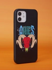 Juandamurai Starsalign Aries Sheep Head Pattern Phone Case - Multicolor - View 2