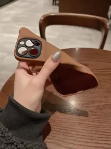 素色手機殼 - 棕色 - 查看 4