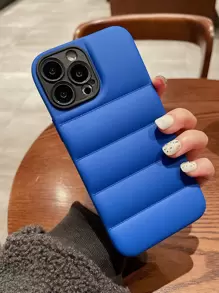 Plain Phone Case - Blue - View 1