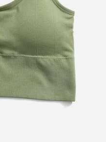 Easithlete 4 piezas Sujetador deportivo soporte medio inconsútil - Multicolor - Ver 3