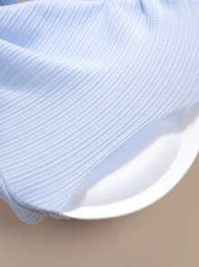 Girls 2pcs Solid Wireless Bralet - Multicolor - View 4