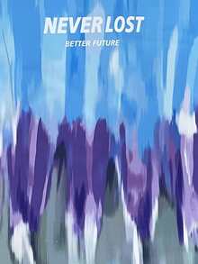 Boys Letter And Brush Print Tee - Multicolor - View 3