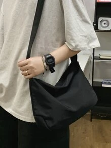 高中生 大学新生 多功能单肩包 单肩包 休闲包 男士简约尼龙斜挎包、手提包 书包 适合旅行、大学、户外、运动、父亲节礼物 返校 多功能宿舍书包 通勤 时尚单肩包 斜挎包 侧包 秋季邮差包 圆筒包 老款 万圣节 圣诞尖叫男包 冬季男包 感恩节 假期包 手提包 运动包 腰包 腰带包 骑行包 腰包 沙滩包 健身包 - 黑色 - 查看 5