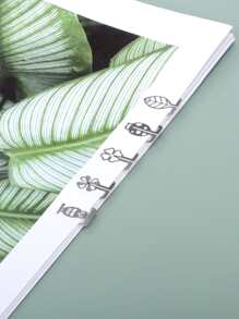 20pcs Random Shaped Bookmark - Silver - View 2