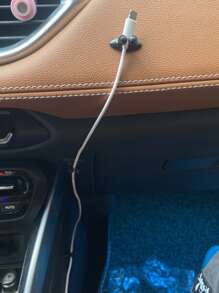 4入組車數據線整理器 - 黑色 - 查看 1