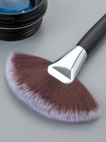 1 vữa xơ kép hình quạt - màu đen - Xem 4