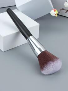Cọ trang điểm đa năng, 1 chiếc cọ trang điểm bằng gỗ cổ điển, cầm tay, tái sử dụng được, dùng để trang điểm, đánh phấn phủ, trang điểm mặt, dùng cho kem nền, che khuyết điểm, má hồng, tạo khối, đánh phấn má hồng, đánh bronzer, đánh phấn phủ, dùng làm kem nền, đánh má hồng, quà tặng. - màu đen - Xem 2