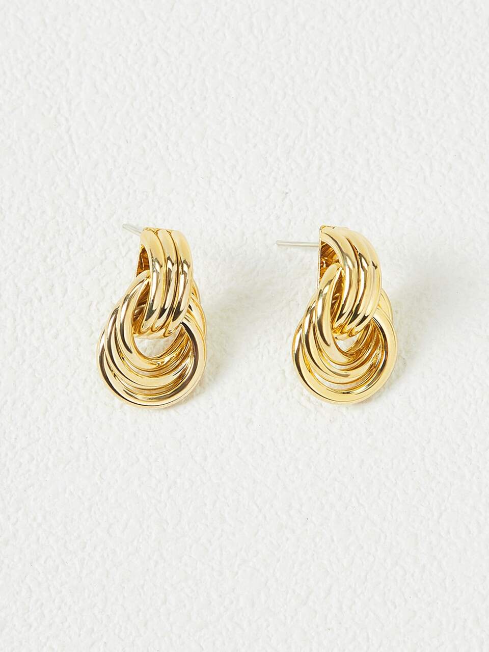 1PC ROUND DROP EARRINGS COPPER JEWELRY