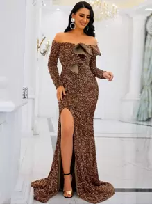 Missord Sukienki Zmarszczony Zamek błyskawiczny Wycięcie Prosty Czarujący