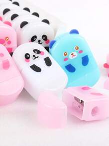 1pc Cartoon Graphic Random Pencil Sharpener - Multicolor - View 1
