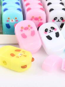 1pc Cartoon Graphic Random Pencil Sharpener - Multicolor - View 2