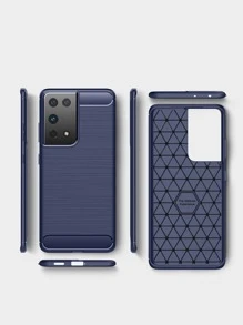 Vỏ điện thoại silicon - Màu xanh hải quân - Xem 4