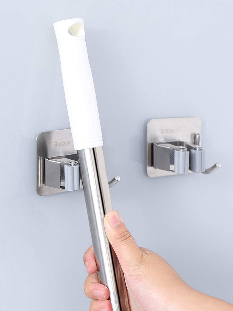 Giá đỡ cây lau nhà tự dính 1pc - Nhiều màu - Xem 1