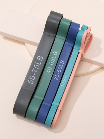 1pc Rubber Yoga Resistance Band Gym Accessories,Sport, Gym, Home Exercise, Strap Gym, Resistance Bands