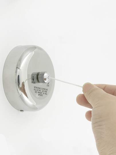 1入組2.8m可伸縮晾衣繩