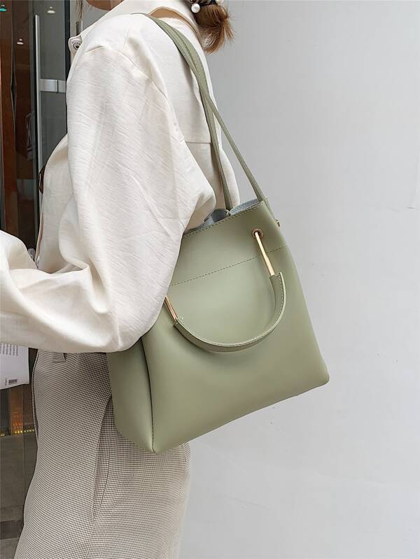 Minimalist Bucket Bag SHEIN USA