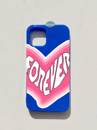 Letter Graphic Phone Case