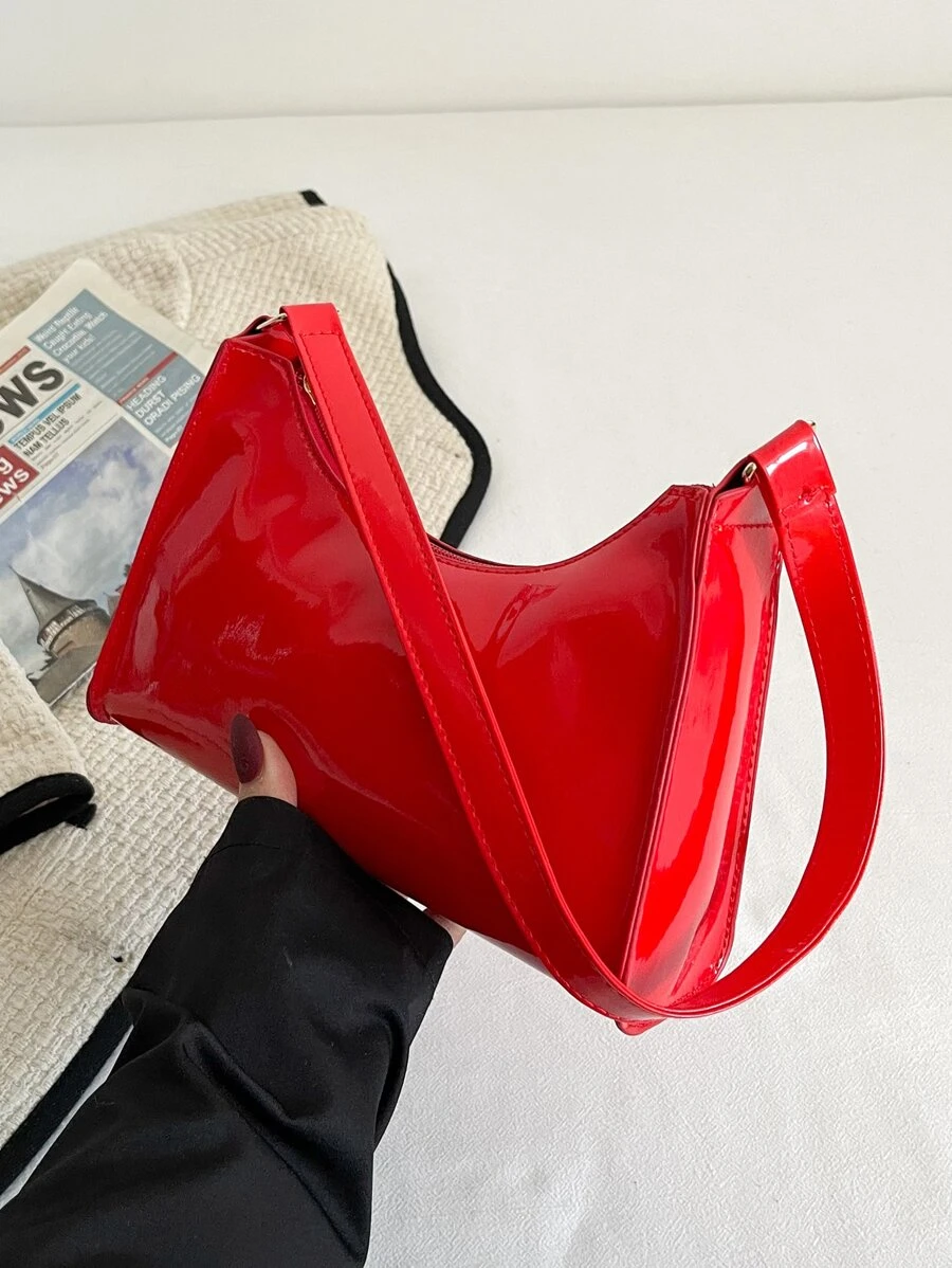 女士蕾丝蝴蝶新月形单肩包