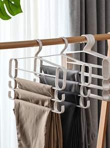 1入組多層衣服衣架 - 白色 - 查看 1