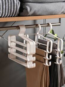 1入組多層衣服衣架 - 白色 - 查看 2