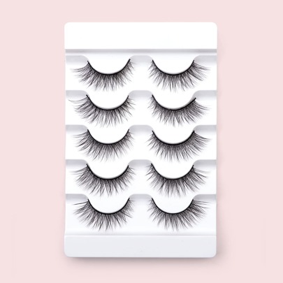 5pairs Cat Eye False Eyelashes