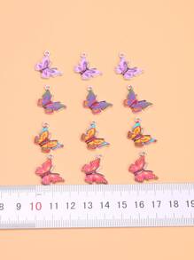 12 cái Mặt dây chuyền tự làm bướm - Nhiều màu - Xem 3