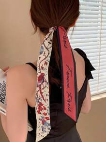Letter Graphic Hair Band - Multicolor - View 5
